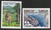 1999 Italien    Yv. 2353-4   Mi. 2620-1 ** MNH - 1999