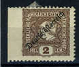 1918  - AUSTRIA - ÖSTERREICH - Mi. Nr. 247 RRR  MLH ( New With Hinged) - Unused Stamps