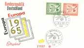 GERMANY  1965 EUROPA CEPT FDC - 1965