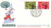 BELGIUM 1962 EUROPA CEPT FDC - 1962