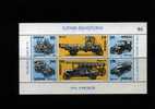 SWEDEN/SVERIGE - 1980  CAR  HISTORY  MS   MINT NH - Blocks & Sheetlets