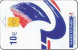 # Carte De Stationnement Pariscarte 0161A - Bateau 10 Euros Sa1 Verso 10C - Gros Info Tres Bon Etat - PIAF Parking Cards