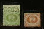 SAINT MARIN N° 18 & 19 */** - Unused Stamps