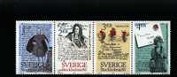 SWEDEN/SVERIGE - 1984  STOCKHOLMIA 86  STRIP   MINT NH - Blocks & Sheetlets