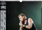 CALENDRIER - 1993 - Johnny HALLYDAY - 12 Posters - Other Products
