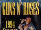 CALENDRIER - 1994 - GUINS´N´ROSES - 12 Posters - Objets Dérivés