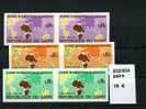 Zaire 832/834**  Foire Internationale KINSHASA    NON DENTELES En Paires Carte Geographique - Unused Stamps