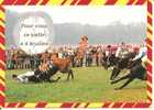 POUR VOUS CE TREFLE A 4 FEUILLES .. CHUTE DE CHEVAL .. CARTE A GRATTER - Horse Show