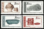 China 1954 S9 Ancient Chinese Cultural Relics Stamps Music Pottery Bronze Archeology Wine - Neufs