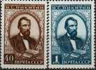 RUSSIA (USSR) -(N4907)-YEAR 1949-Michel 1392 To 1393--poet I. S. Nikitin --- MNH ** - Nuevos