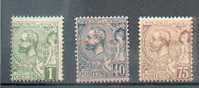 Mona 28 - YT 11-17-19 * - Unused Stamps