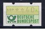 D Deutschland 1981 Mi 1 Mnh ATM 40 Pfg - Automaatzegels [ATM]