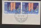 Liechtenstein Gestempelt Briefstücke 1034 Europa - Used Stamps