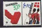 1989 Danemark   Yv. 953-4    Mi  950-1 ** MNH - 1989