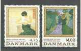 DENEMARKEN  DEENSE SCHILDERS   MODERNE KUNST  1991 ** - Unused Stamps