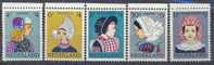 Netherlands 1960 Mi# 755-759 Children's Charity MNH * * - Unused Stamps