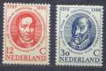 Netherlands 1960 Mi# 751-752 MNH * * - Unused Stamps
