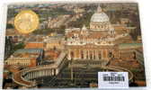 VATICANO FOLDER 2008 CENTENARIO APPARIZIONI LOURDES - MEDAGLIA - Andere & Zonder Classificatie