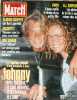 AFFICHE Johnny Hallyday / Laeticia " Paris Match " - Posters