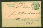 ALLEMAGNE Baviére1909  Obl. S/EP - Postal  Stationery