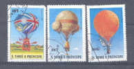 St Thomas Et Principe  1979 Oblitéré - Fesselballons