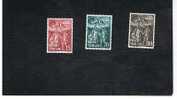 VATICANO - UNIF.301.303  -  1961 1500^ ANNIV. MORTE SAN LEONE MAGNO       - NUOVI (MINT)** - Ungebraucht