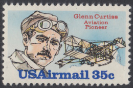 !a! USA Sc# C100 MNH SINGLE - Glenn Curtiss - 3b. 1961-... Ungebraucht