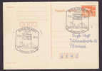 Germany DDR Postal Stationery Ganzsache Entier Antwort Response STRALSUND 1990 Sonder Stempel Postdampfer 1870 Cachet - Postkaarten - Gebruikt