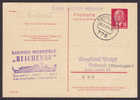 Germany DDR Postal Stationery Ganzsache Entier Antwort Response Bodensee-Motorschiff REICHENAU, KONSTANZ 1963 - Postkaarten - Gebruikt