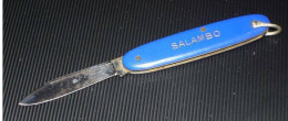 Couteau Pliable Apéritif SALAMBO, Années 30 Ou 40 - Art Populaire