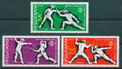 + 3524 Bulgaria 1986  SPORT Fencing Escrime Fechten Esgrima > World Fencing Championships  ** MNH - Fencing