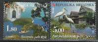 1999 Kroatien   Mi. 498-9 Used  Europa   Natur- Und Nationalparks - 1999