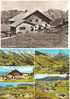 Berghaus Churfirsten Sellamatt Alt St. Johann 2 Ansichtskarte 1953 + 1975 - Berg