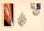 USSR Stanislav Cosmos 10 Spaceship/Vaisseau Cacheted Cover Lollini#2095-1962 - Russie & URSS