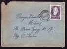 ROMANIA 1958  Nice Franking On  Cover,STAMP FAIMOUS PEOPLE WHITMAN. - Lettres & Documents