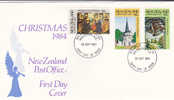 New Zealand-1984 Christmas FDC - Ohne Zuordnung