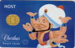 # Carte A Puce Salon Oberthur - Genie Host   - Tres Bon Etat - - Cartes De Salon Et Démonstration