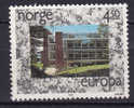 Norway 1987 Mi. 966    4.50 Kr Europa CEPT Moderne Architektur Modern Architecture Glas- Und Steinarchitektur - Gebruikt