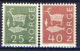 Norway 1963. Michel 491-92x . MNH(**) - Nuovi