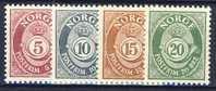 Norway 1962. Michel 478-81x. MNH(**) - Neufs