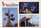 Cpm DISNEYLAND PARIS Discoveryland Multi Vues - Disneyland