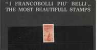 SAN MARINO 1946 CONVEGNO FILATELICO L.25 SU 5 MNH - Unused Stamps