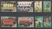 Union Gren. St. Vincent   -   Mexico 1986. Team And Champions To The World Cup.  Complete Series.  MNH  Rare - 1986 – Messico