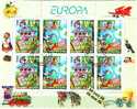 2010 EUROPE - Cept ( Children's Books - Folk Tales) Sheet – Used/oblit.(O) BULGARIA / BULGARIE - Usati