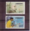 Zimbabwe 1982 - Discovery Of Tuberculose Bacillus - YT 43-44  Mi. 269-70 - Used - Zimbabwe (1980-...)