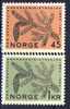 Norway 1962. Forestry. Michel 469-70. MNH(**) - Ungebraucht