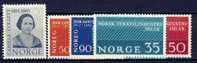 Norway 1963. 5 Different. MNH(**) - Neufs