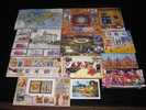 India 2010 Year Pack Of 12 M/s Of  Astrological Sign Biodiversity Commonwealth Games Craft Museum Princely States Mexico - Full Years