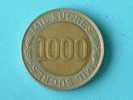 1997 - 1000 MIL SUCRES / KM 103 ( For Grade , Please See Photo ) ! - Equateur