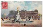 TUCK OILETTE ILLUSTRATEUR WIMBUSH : Vintage Artist Signe Postcard "Queen Victoria Memorial Buckingham Palace" - Buckingham Palace